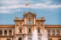 Plaza de Espana in Seville, Andalusia, Spain. Renaissance Reviva