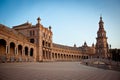 Plaza de Espana, Seville, Spain Royalty Free Stock Photo