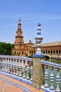 Plaza de Espana, in Seville, Spain Royalty Free Stock Photo