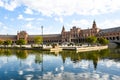 Plaza de Espana Spain square in Seville