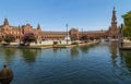 Plaza de Espana square Royalty Free Stock Photo