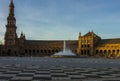 Plaza de EspaÃÂ±a en Sevilla