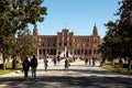 Plaza de EspaÃ±a, Sevilla, Andalusia, Spain Royalty Free Stock Photo