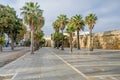 Plaza de Filipinas with the statue of the Immaculate Conception