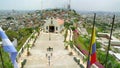 Plaza de Honores and the Church of Cerro Santa Ana