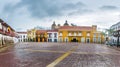 Plaza de la Aduana - Cartagena de Indias, Colombia Royalty Free Stock Photo