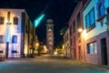 Plaza de la Concepcion in San Cristobal La Laguna at night