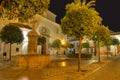 Plaza de la Iglesia square,Marbella,Spain Royalty Free Stock Photo
