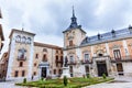 Plaza de la Villa Casa de Cisneros Madrid Spain Royalty Free Stock Photo