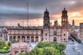 Plaza de las Armas, San Luis Potosi Royalty Free Stock Photo