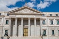 Congreso de los Diputados building, Plaza de las Cortes, Madrid, Spain