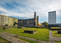 Plaza de las Tres Culturas Three Culture Square at Tlatelolco - Mexico City, Mexico Royalty Free Stock Photo