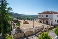 Plaza de Lepanto Square - Zahara de la Sierra, Andalusia, Spain Royalty Free Stock Photo