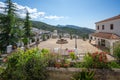 Plaza de Lepanto Square - Zahara de la Sierra, Andalusia, Spain Royalty Free Stock Photo