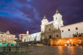 Plaza de San Francisco in old town Quito