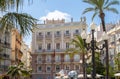 Plaza de San Juan de Dios, Cadiz, Spain Royalty Free Stock Photo