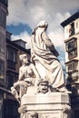 Plaza de Santa Ana. Statue of writer Pedro Calderon de la Barca