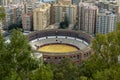 Plaza de toros de La Malagueta bullring in Malaga Royalty Free Stock Photo