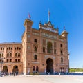 Plaza de Toros de Las Ventas is a famous bullring located in Madrid Royalty Free Stock Photo