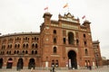 Plaza de Toros de Las Ventas in Madrid, Spain Royalty Free Stock Photo