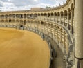 Plaza de toros de Ronda, the oldest bullfighting ring in Spain Royalty Free Stock Photo