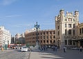 Plaza de Toros and Railway Station in Valencia Spain