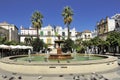 Plaza del Cabildo at Sanlucar de Barrameda, Spain Royalty Free Stock Photo