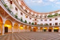 Plaza del Cabildo in the morning, Seville, Spain