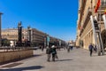 Plaza del Pilar Square in Zaragoza, Spain Royalty Free Stock Photo