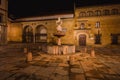 Plaza del Potro at night in Cordoba,Spain Royalty Free Stock Photo