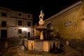 Plaza del Potro at night in Cordoba,Spain Royalty Free Stock Photo