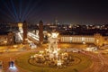 Plaza Espana in Barcelona Royalty Free Stock Photo