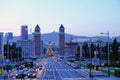 Plaza Espana gateway, Barcelona, Spain