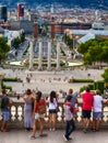 Plaza Espania, Barcelona, Spain