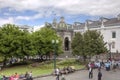 Plaza Grande with the Cathedral of Quito