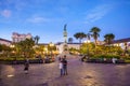 Plaza Grande in old town Quito, Ecuador