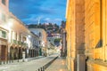 Plaza Grande in old town Quito, Ecuador