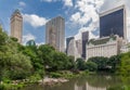 Plaza Hotel Lake in Central Park