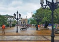 Plaza Independencia in Puerto Plata, Dominican Republic