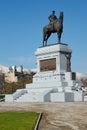 Plaza Italia Royalty Free Stock Photo