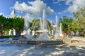 Plaza Las Delicias - Ponce, Puerto Rico Royalty Free Stock Photo