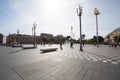 Plaza Massena Square in the city of Nice, France