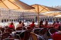 Enjoying and recreating, Plaza Mayor, Salamanca, Spain