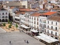 Plaza Mayor in Caceres, Spain