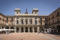 Plaza Mayor in the city of Avila, Spain. Royalty Free Stock Photo