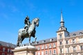 Plaza Mayor in Madrid Royalty Free Stock Photo