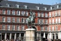 Plaza Mayor, Madrid city, Spain Royalty Free Stock Photo