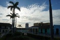 Plaza Mayor is the main square of the city. Trinidad, Cuba Royalty Free Stock Photo