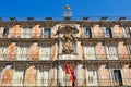 Plaza Mayor Main Square in Madrid, Spain Royalty Free Stock Photo