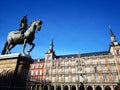 Plaza Mayor, main square, Madrid, Spain Royalty Free Stock Photo